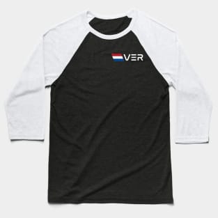 Max Verstappen With Dutch Flag - F1 2023 Baseball T-Shirt